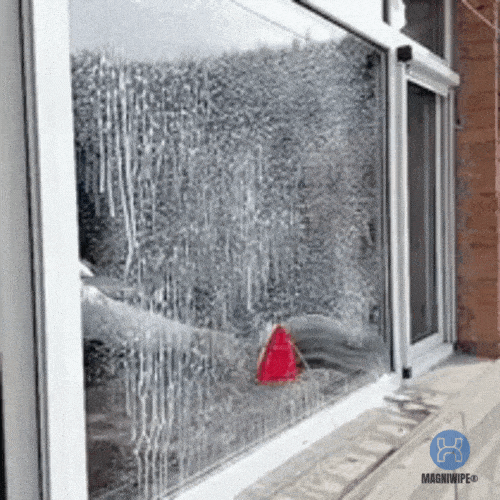Limpia Vidrios Magnetic MagniWipe®🫧⋆｡˚